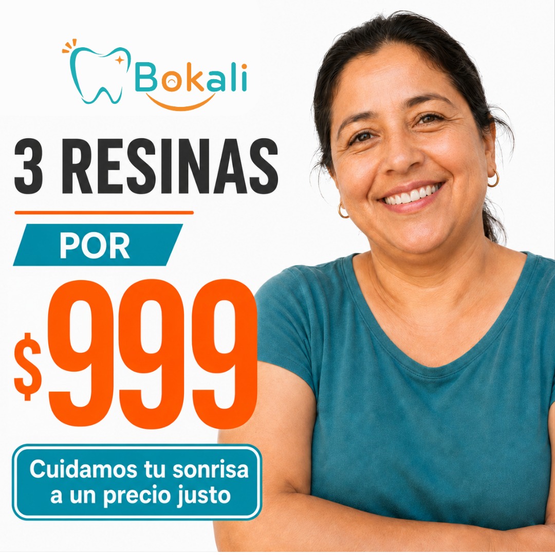 Resinas-Promociones-dentales-Clínica-dental-Bokali